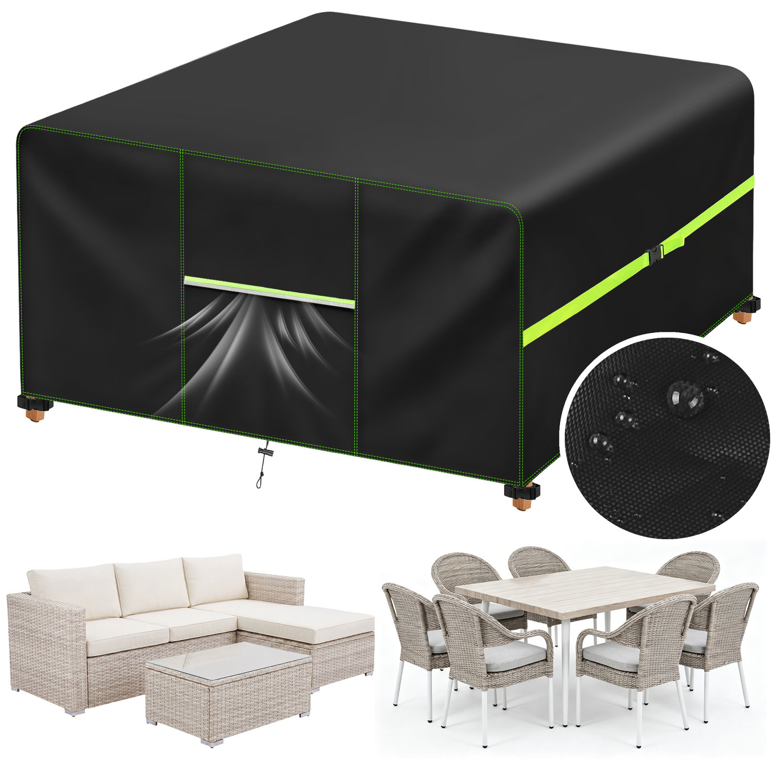 Outdoor Furniture Cafe - Garden Furniture Cover With Air Vent