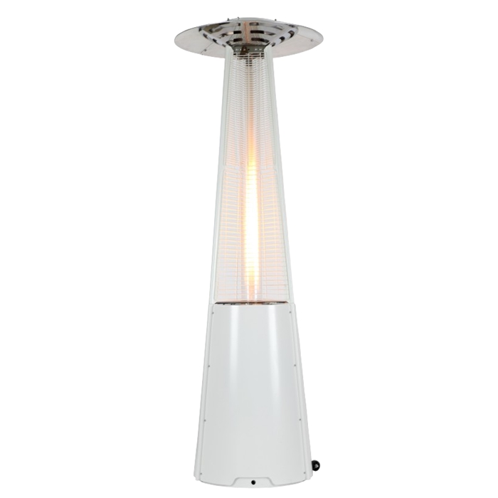 Patio Heater Standing - Outdoor Premium Fireplace Standing Terrace Pyramid