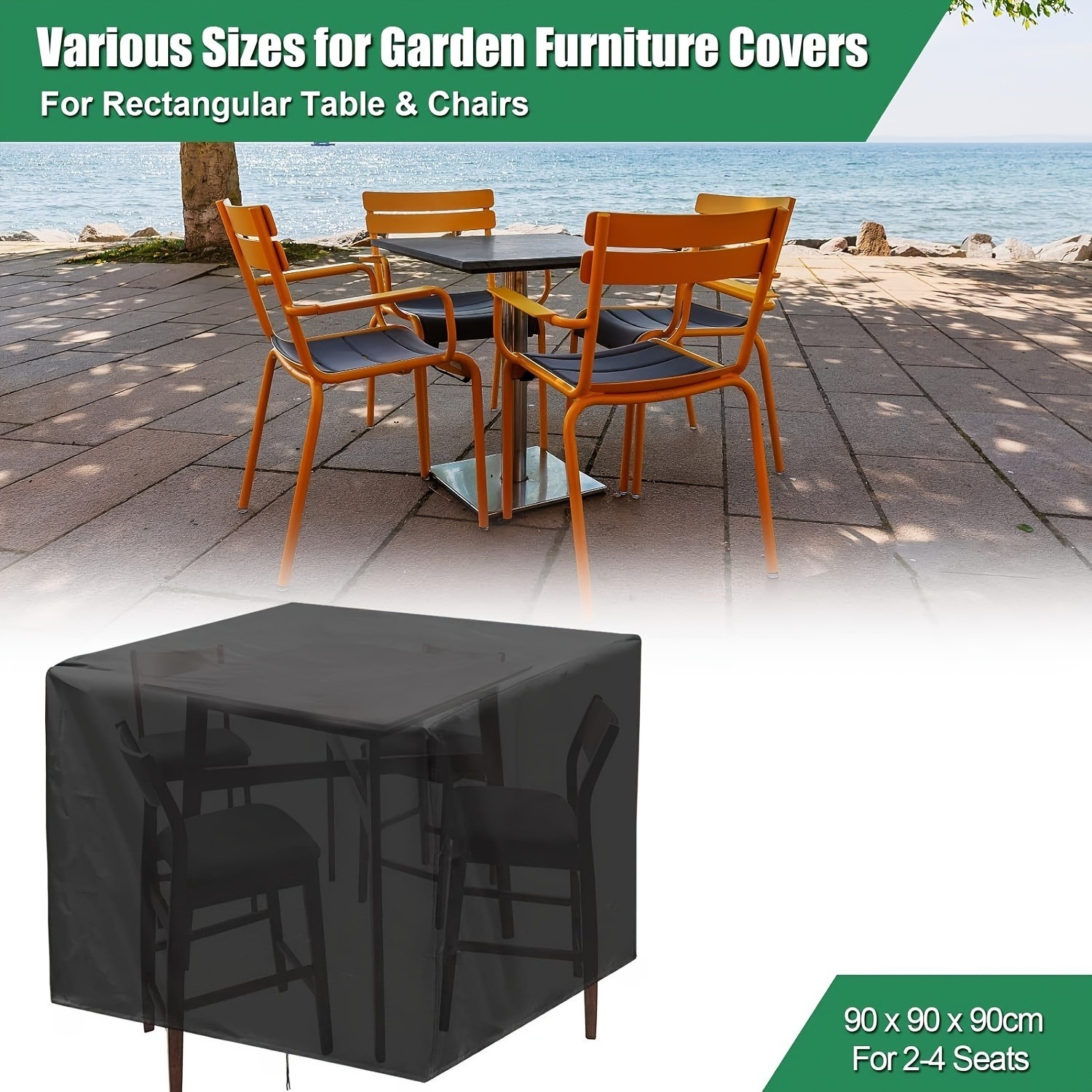 Outdoor Furniture Sofa - Heavy-Duty 210D Outdoor Garden Furniture Cover