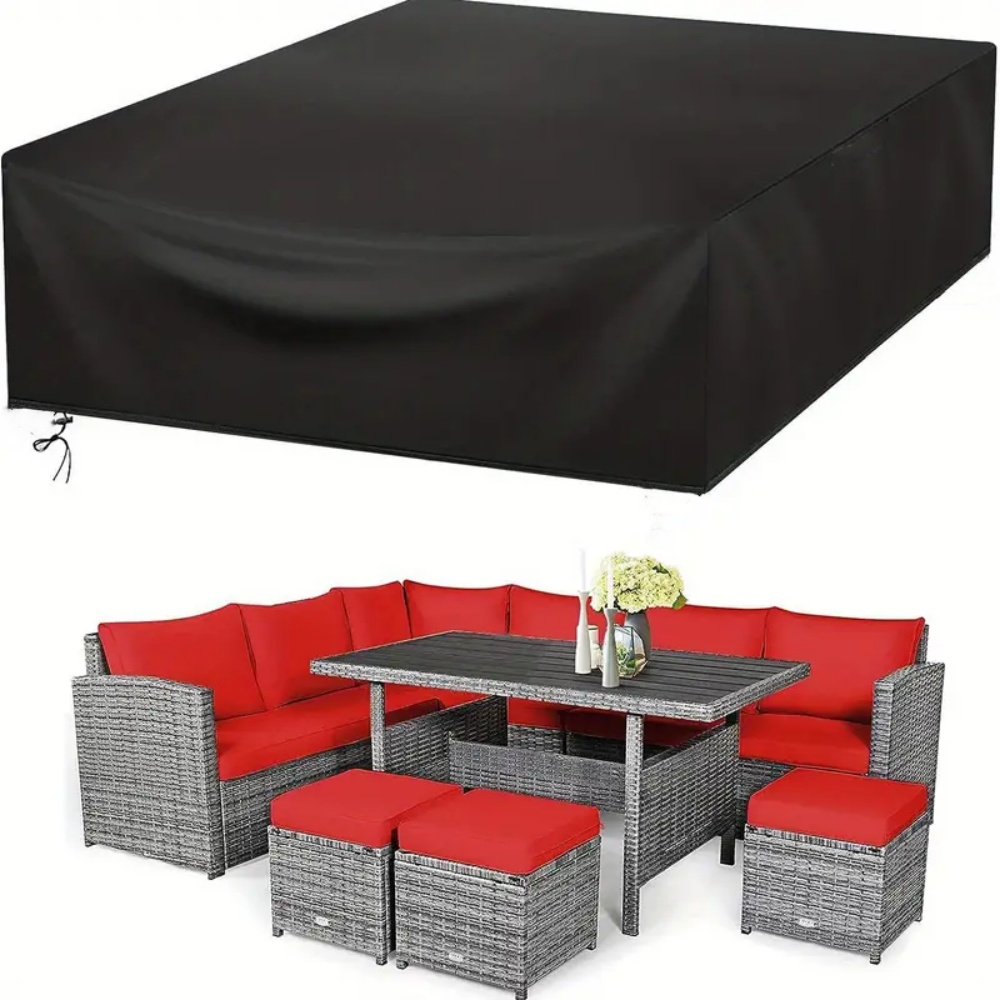 Outdoor Furniture Cover Waterproof - (102-137inch Length) size Outdoor patio garden