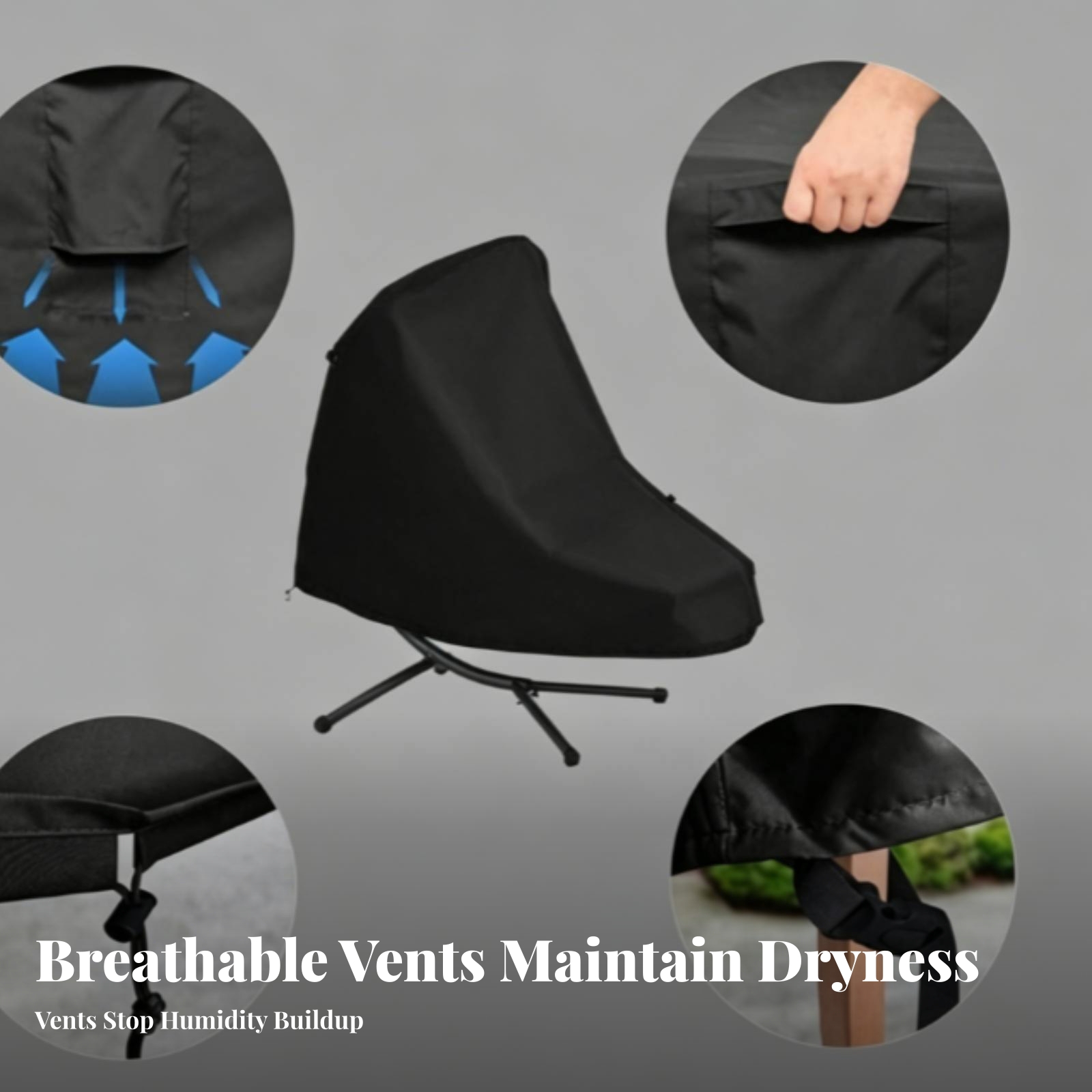 Suspended Chaise Cover Securin - огляд і ціна Outdoor Furniture Sofa