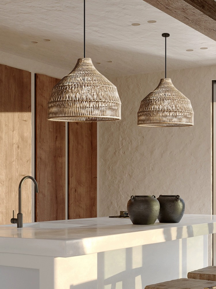 Simple Creative Rattan pendant - огляд і ціна Outdoor Furniture Cafe
