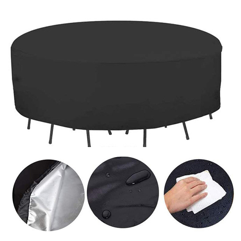 12 Sizes Round Furniture Cover - огляд і ціна Outdoor Furniture Cover Waterproof