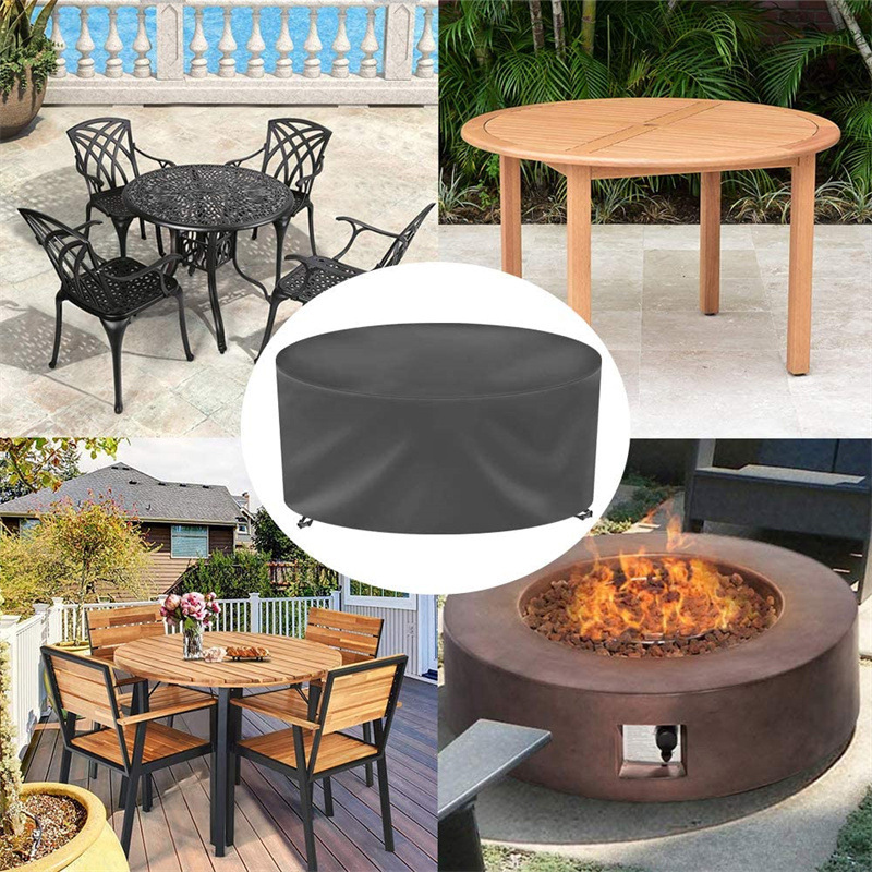 12 Sizes Round Furniture Cover - огляд і ціна Outdoor Furniture Cover Waterproof