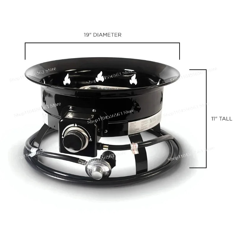 Portable Propane Fire Pit 58,0 - огляд і ціна Outdoor Furniture Fire Pit