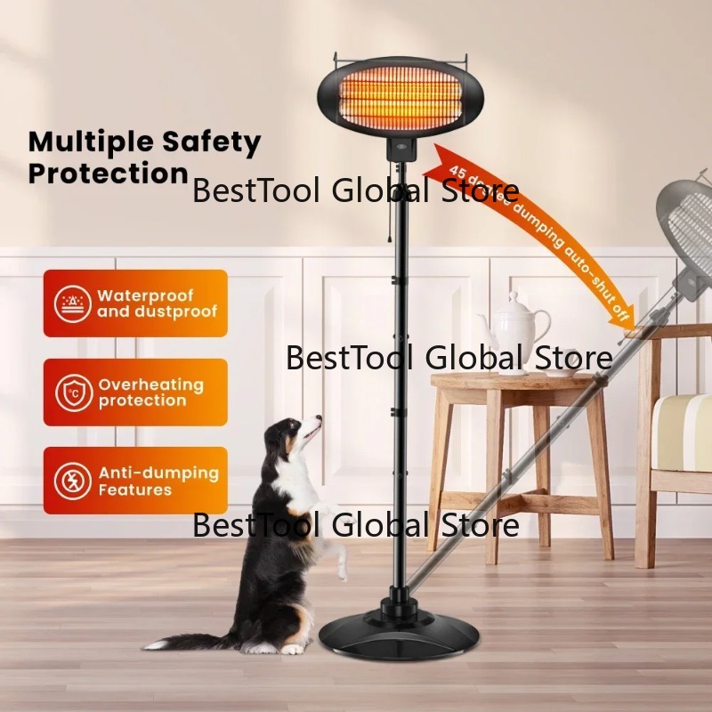 Waterproof Outdoor Electric Pa - огляд і ціна Patio Heater Standing