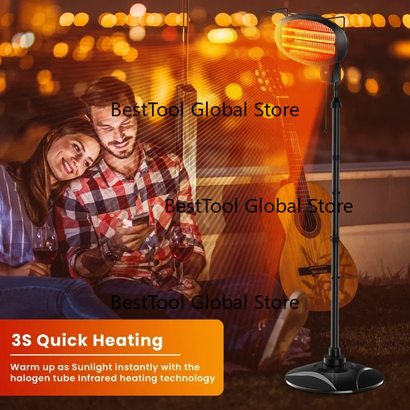 Waterproof Outdoor Electric Pa - огляд і ціна Patio Heater Standing