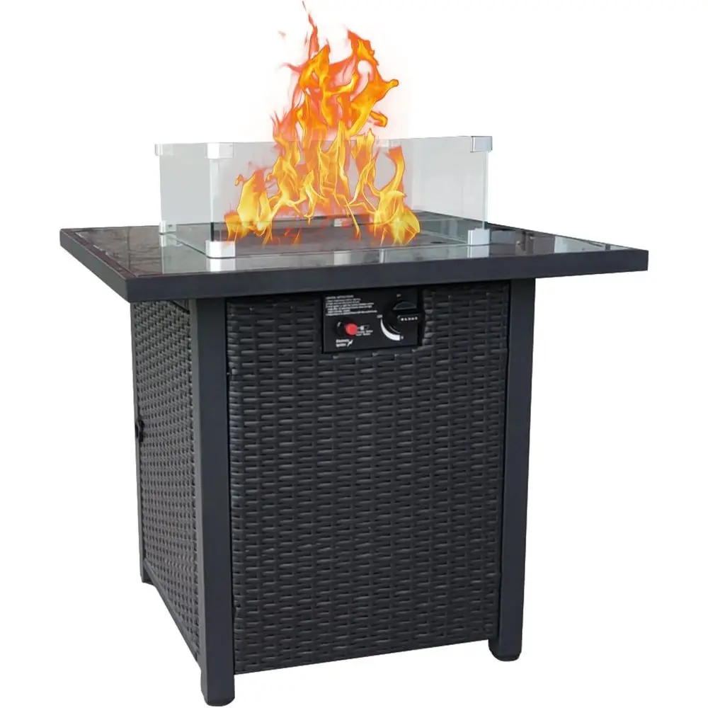 Wicker Outdoor Patio Furniture - огляд і ціна Outdoor Furniture Fire Pit