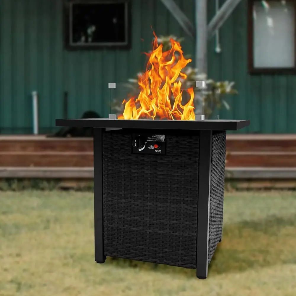 Wicker Outdoor Patio Furniture - огляд і ціна Outdoor Furniture Fire Pit
