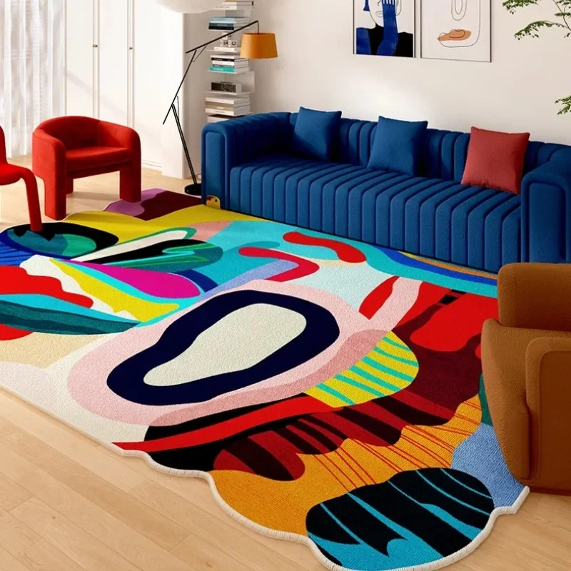 Living Room Carpet Art Irregul - огляд і ціна Outdoor Furniture Cafe