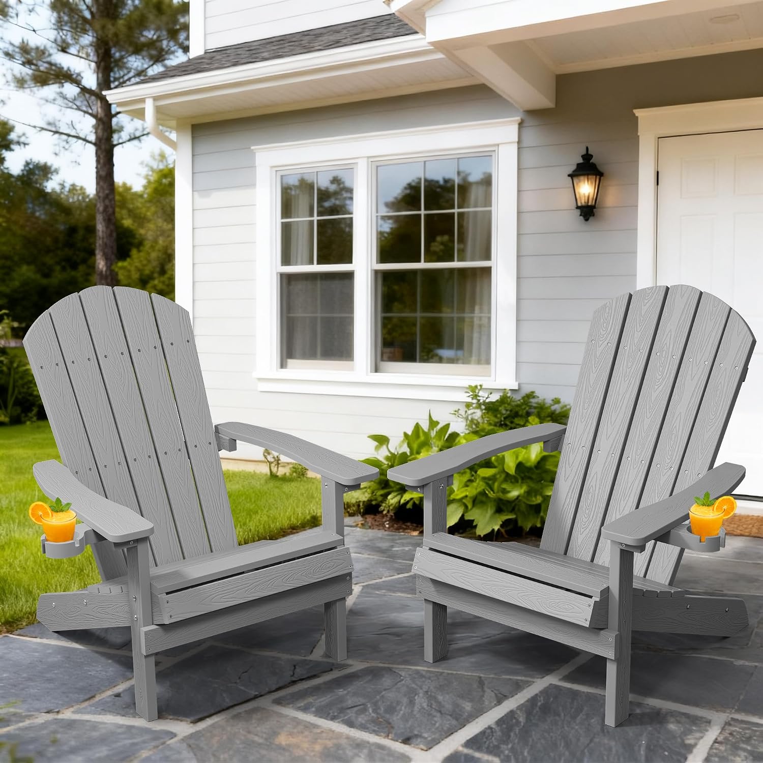 Weather Resistant Adirondack C - огляд і ціна Outdoor Furniture Fire Pit