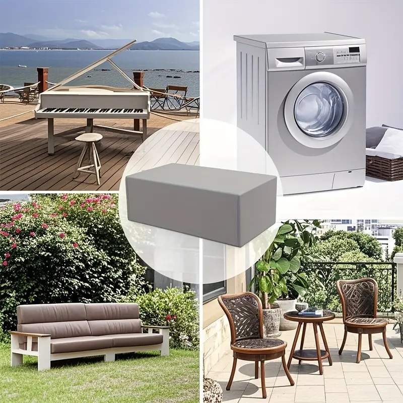 Silver Oxford Fabric Protectiv - огляд і ціна Outdoor Furniture Sofa